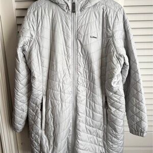 L.L. Bean Women's 2XL Primaloft Coat with Fleece Lining